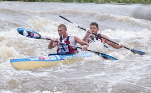 canoe kayak marathon dusi south africa river sportscene Hank McGregor Len Jenkins