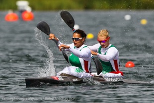 KOVACS Natasa DOUCHEV-JANICS london 2012 canoe sprint olympic games k2 women hungary icf sportscene