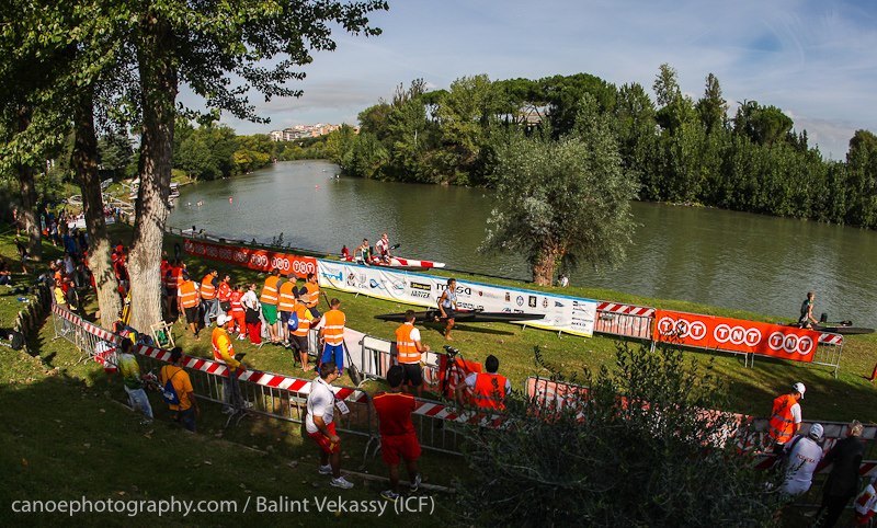 marathon canoe world championships italy rome river tiber 2012 icf sportscene