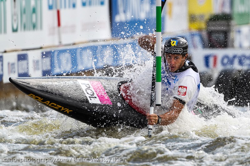 world cup canoe slalom troja prague czech republic mateusz polaczyk icf sportscene