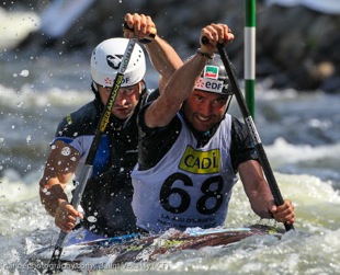 Pierre Labarelle Nicolas Peschier canoe slalom world cup spain 