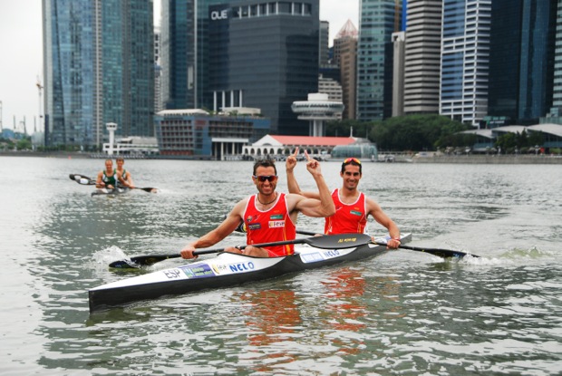 Walter Bouzan and Alvaro Fiuza canoe kayak sportscene marathon
