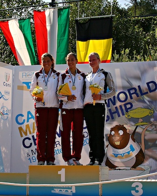 canoe marathon world championships 2012  rome italy junior women k1 icf sportscene 