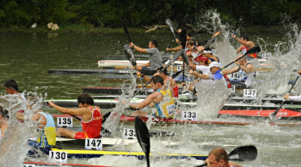 marathon canoe kayak rome italy world championships 2012 icf sportscene