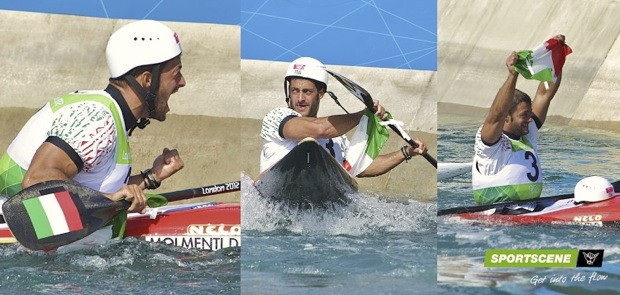 daniele molmenti olympic champion canoe slalom london 2012 games icf sportscene italy pordenone