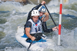 kynan maley robin jeffery australia canoe slalom olympic trials london 2012 sportscene