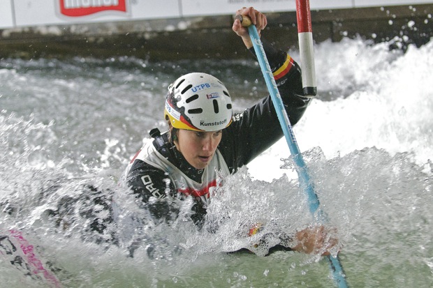 Michaela Grimm at the 2012 European Championships in Augsburg icf congress st petersburg russia 2012 richard fox gender equality equity sportscene women men vice president c1 c2 canoe kayak