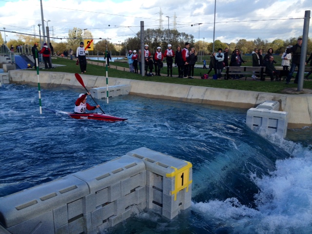 canoe kayak slalom great britain division race 3 lee valley competition talent identification sportscene icf
