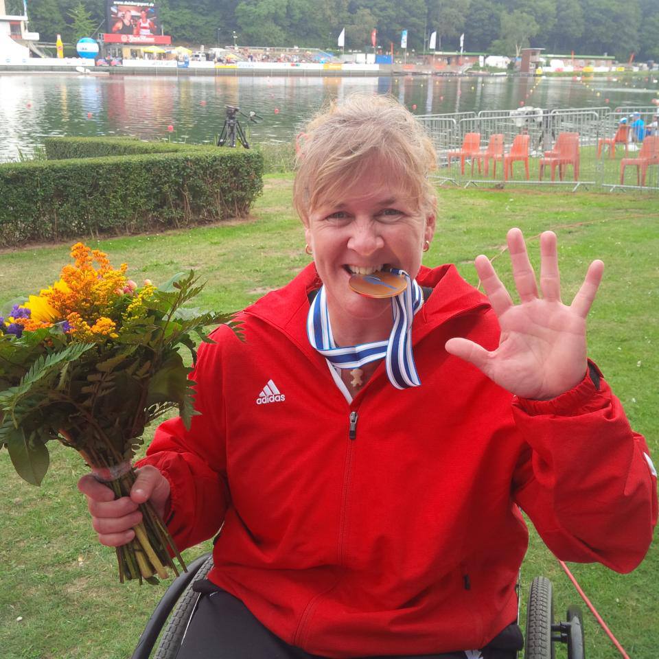 canoe kayak paracanoeing duisburg german icf world championships christine gauthier 2013 sportscene
