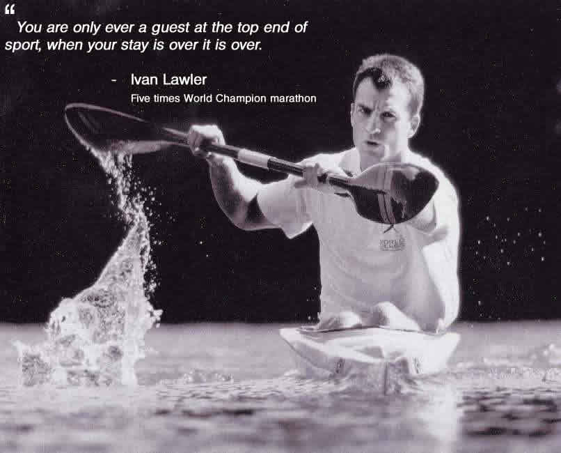 ivan lawler canoe kayak marathon sprint world champion interview great britain olympian sportscene