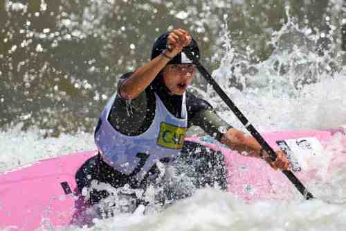 jessica fox jess canoe kajak slalom australia pyrenees cup 2013 pau foix la seu urgell icf sportscene france k1 c1 