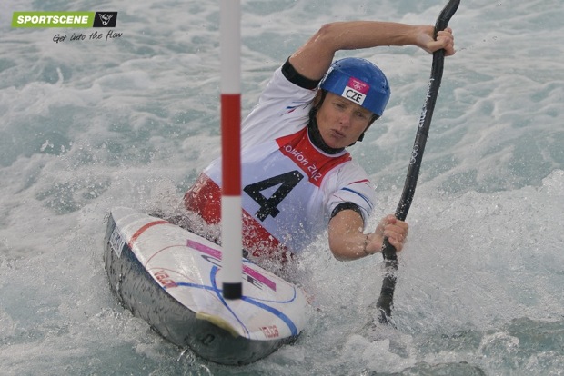stepanka hilgertova czech republic olympian canoe slalom kayak k1 sportscene interview icf london troja prague