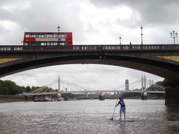 sup stand up paddling thames london great britain paul hyman polar bears paddleboard sportscene 
