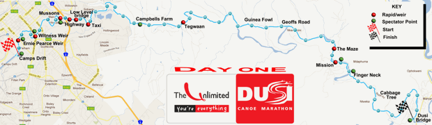 Day one of the Dusi Marathon