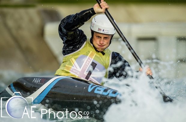 Fiona Pennie canoe kayak slalom lee valley 2013 british open great britain competition results sportscene bcu icf hannes aigner fiona pennie