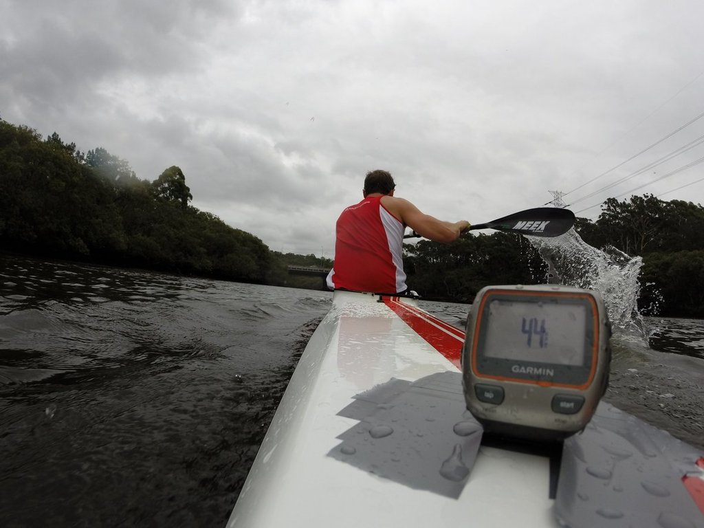 canoe kayak heart rate power meter cadence distance gps speed technology training performance sportscene one giant leap icf technology