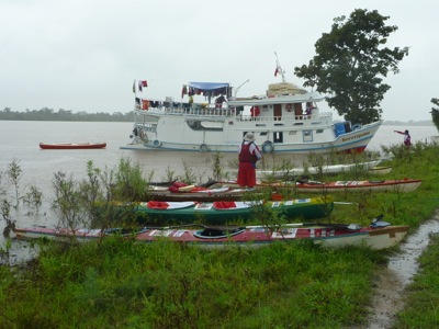 canoe kayak brazil amazon river expedition sportscene manaus