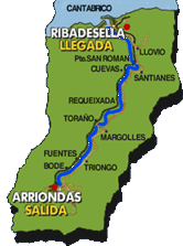 sella descent regatta marathon race spain arriondas ribadesella canoe kayak sportscene international river 