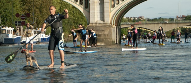 sup stand up paddling thames london great britain paul hyman polar bears paddleboard sportscene 
