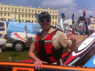 sup stand up paddling brighton pier great britain 2013 sportscene