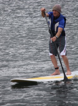 sup stand up paddling thames london great britain paul hyman polar bears paddleboard sportscene 