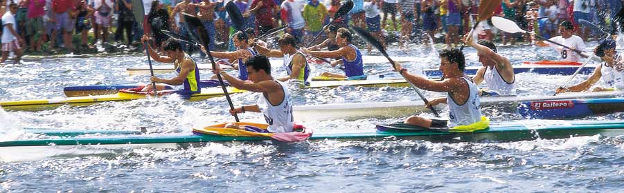 sella descent regatta marathon race spain arriondas ribadesella canoe kayak sportscene international river 