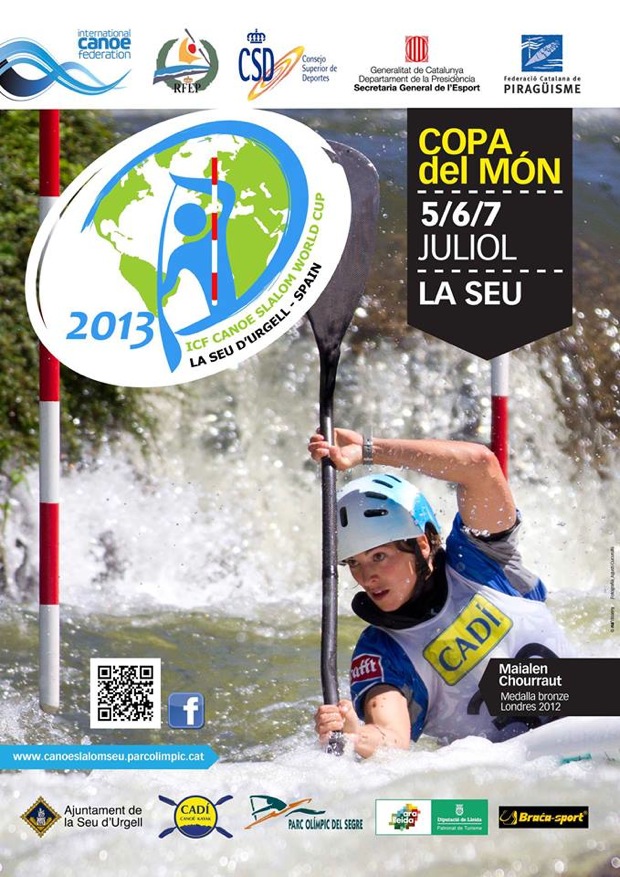 canoe kayak slalom la seu d'urgell spain icf world cup 2013 sportscene competition results download preview maialen