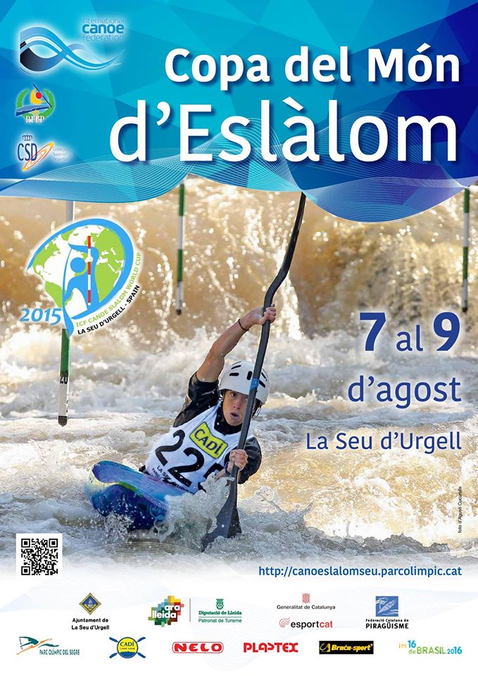canoe kayak slalom la seu d'urgell spain world cup icf preview sportscene 2015
