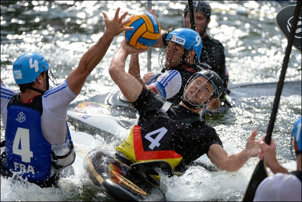 canoe kayak polo 2014 icf world championships france Thury-Harcourt sportscene competition results