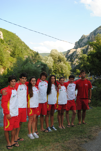 canoe kayak slalom spain basque whitewater course artificial sportscene