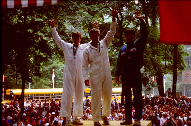 jon lugbill davey hearn richard fox canoe kayak slalom world champion 1989 savage river usa america sportscene 