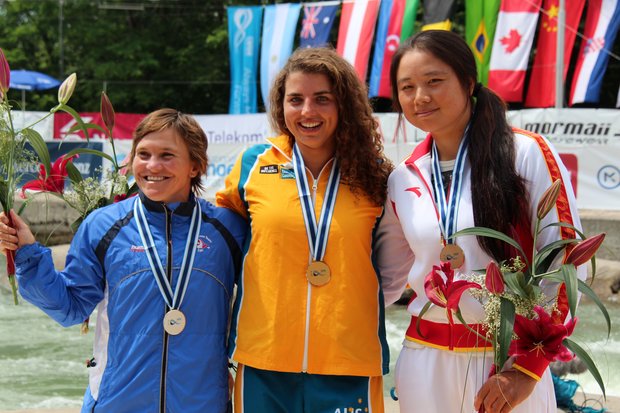 canoe kayak slalom taken ljublijana slovenia 2014 icf world cup results competition live sportscene jessica fox