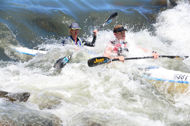 hank mcgregor pippa canoe marathon kayak south africa 2015 dusi sportscene husband wife baby 