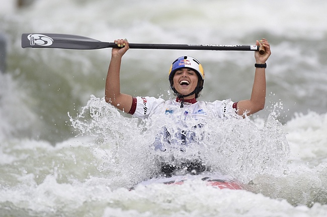 canoe kayak slalom paddlesports slalom jessica fox world championships penrith australia 2014 u23 junior sportscene icf