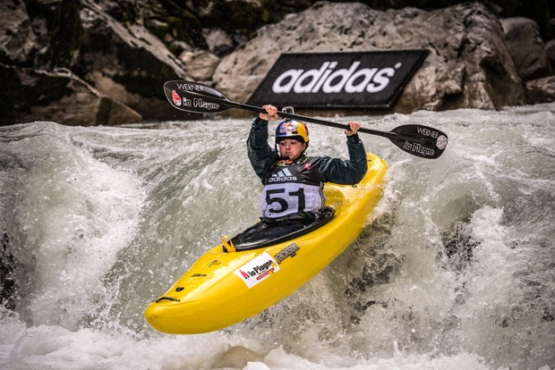 canoe kayak extreme wild white water 2014 adidas sickline world championships oetz austria wellerbrucke sportscene results competition live nouria newman
