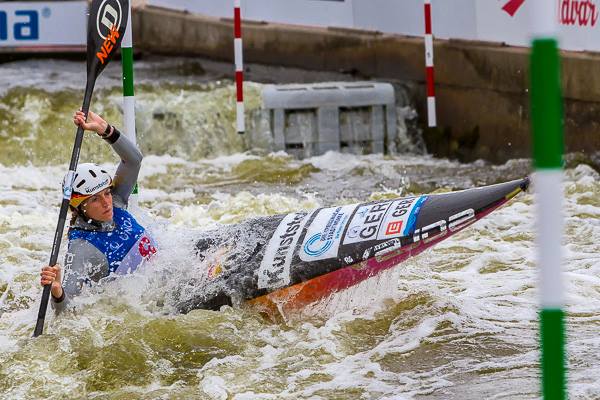 canoe kayak slalom icf world cup prague troja czech republic 2014 sportscene results competition k1 c1 c2 ricarda funk 