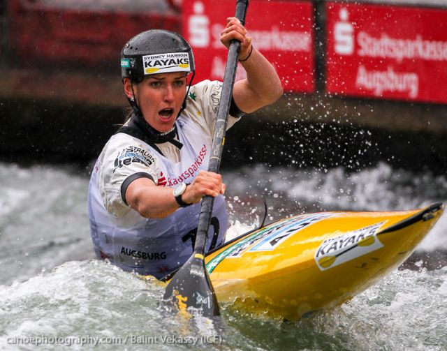 canoe kayak slalom australia ros lawrence c1 k1 athlete australian canoeing icf sportscene deep creek  