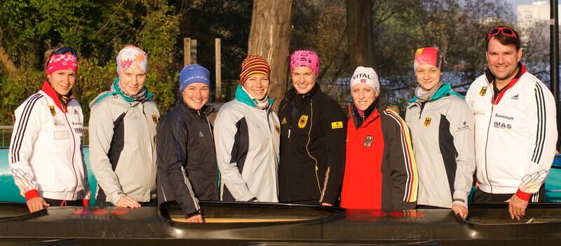 canoe kayak sprint germany preparation season 2015 women kai vesely dkv icf sportscene training 
