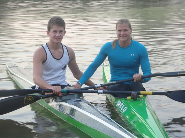 canoe kayak paracanoeing bridgitte hartley Jono Wing south africa
