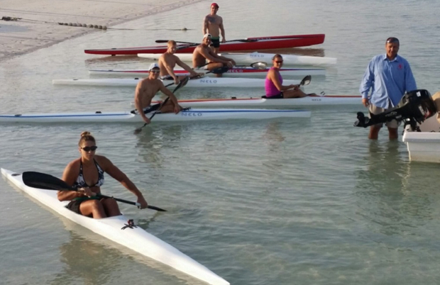 canoe kayak sprint abu dhabi winter training hungary sportscene kajak kenu 2014