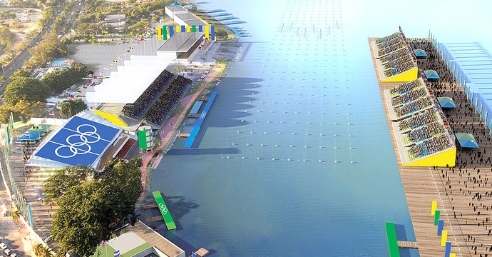 canoe kayak sprint rio de janeiro 2016 olympic games lake pollution icf sportscene Rodrigo de Freitas ioc 