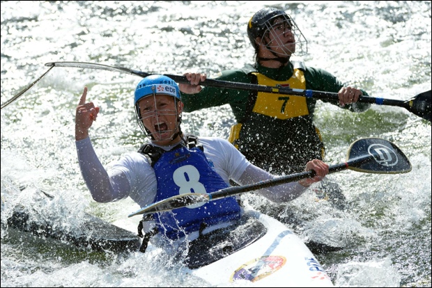 canoe kayak polo 2014 icf world championships france results competition thury harcourt sportscene live