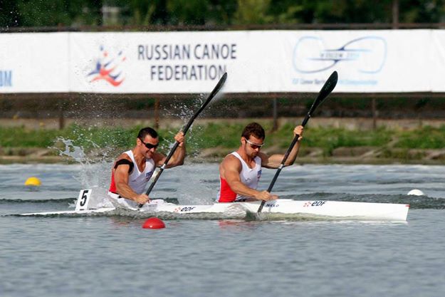 canoe kayak sprint icf world championships moscow russia 2014 france team vincent olla sportscene cyrille care