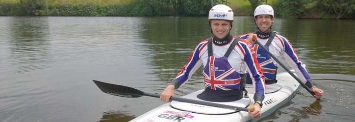 canoe kayak mark proctor etienne stout c2 slalom great britain bcd icf sportscene