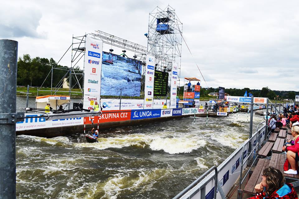 canoe kayak slalom icf world cup prague troja czech republic 2014 sportscene results competition k1 c1 c2