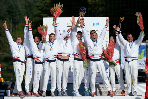canoe kayak polo 2014 icf world championships france Thury-Harcourt sportscene competition results