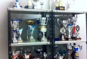 One of several trophy cabinets