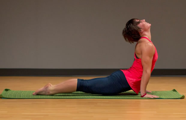 upward facing dog adriene levknecht canoe kayak whitewater wildwater paddlesport sportscene training yoga performance